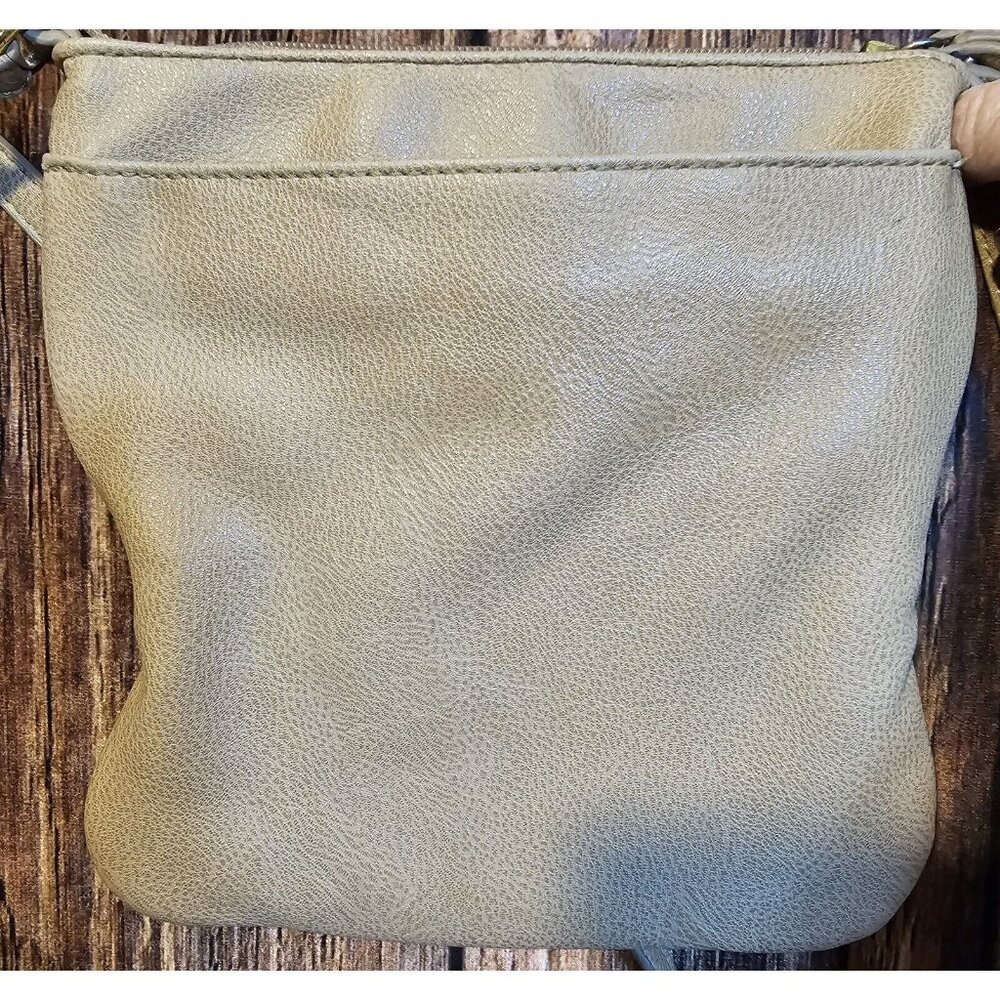 Tommy Hilfiger Crossbody Bag Purse Pockets Adjustable Strap Faux Leather 8" x 8" - Picture 14 of 14